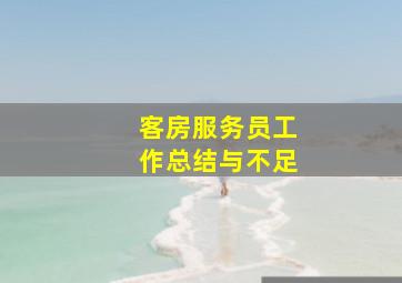 客房服务员工作总结与不足