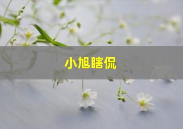 小旭瞎侃