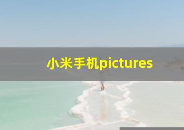 小米手机pictures