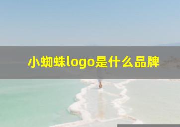 小蜘蛛logo是什么品牌