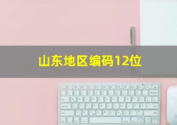 山东地区编码12位