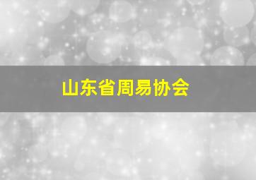 山东省周易协会