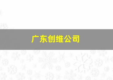 广东创维公司