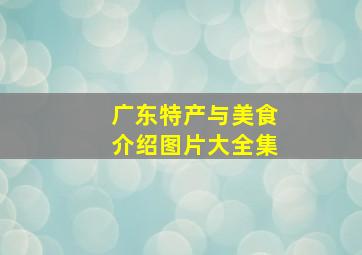 广东特产与美食介绍图片大全集