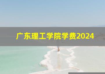 广东理工学院学费2024