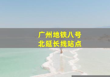 广州地铁八号北延长线站点