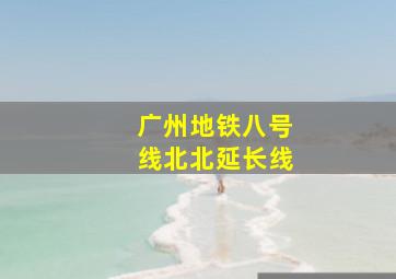 广州地铁八号线北北延长线