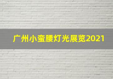 广州小蛮腰灯光展览2021