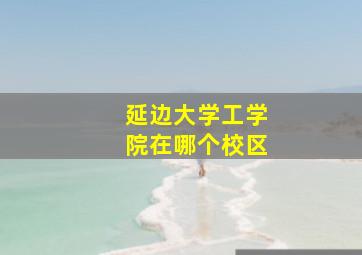 延边大学工学院在哪个校区