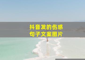 抖音发的伤感句子文案图片