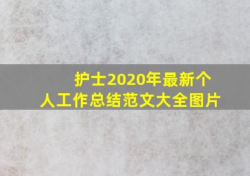 护士2020年最新个人工作总结范文大全图片