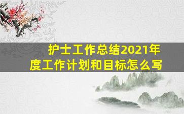 护士工作总结2021年度工作计划和目标怎么写