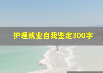 护理就业自我鉴定300字