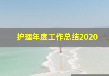 护理年度工作总结2020