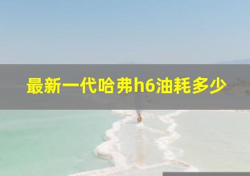 最新一代哈弗h6油耗多少