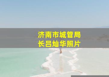 济南市城管局长吕灿华照片