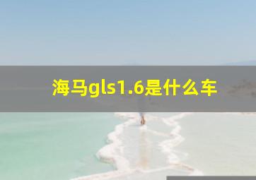 海马gls1.6是什么车