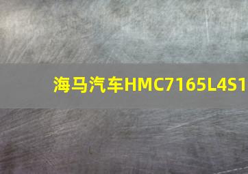 海马汽车HMC7165L4S1