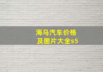 海马汽车价格及图片大全s5