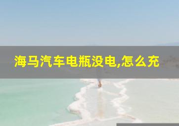 海马汽车电瓶没电,怎么充