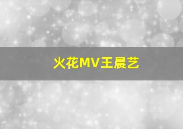 火花MV王晨艺