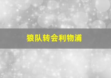 狼队转会利物浦