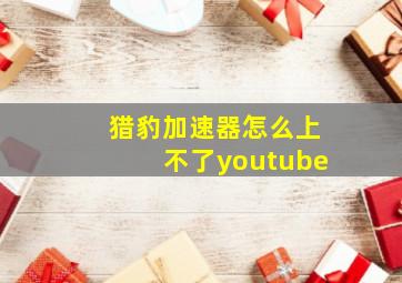 猎豹加速器怎么上不了youtube