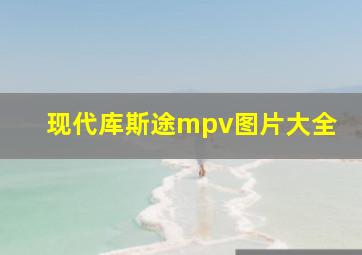 现代库斯途mpv图片大全