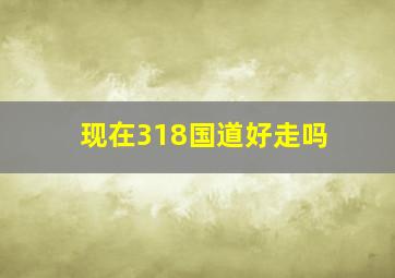 现在318国道好走吗