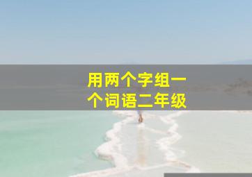 用两个字组一个词语二年级