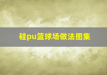 硅pu篮球场做法图集