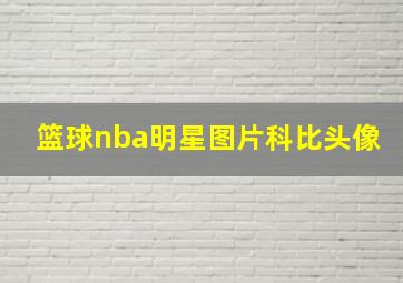 篮球nba明星图片科比头像