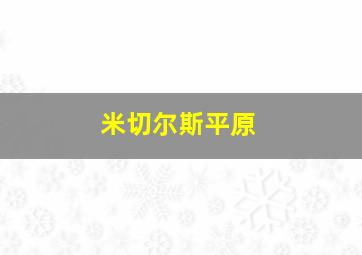 米切尔斯平原