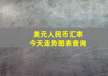 美元人民币汇率今天走势图表查询