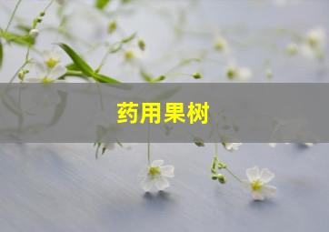 药用果树