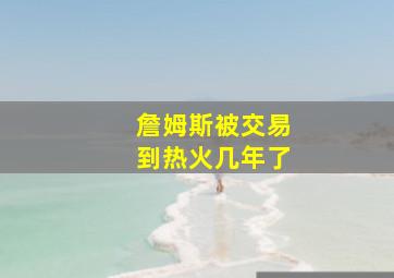 詹姆斯被交易到热火几年了