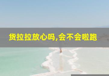 货拉拉放心吗,会不会啦跑