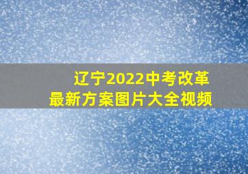 辽宁2022中考改革最新方案图片大全视频