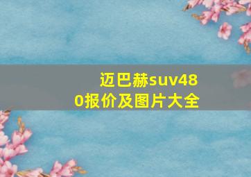 迈巴赫suv480报价及图片大全