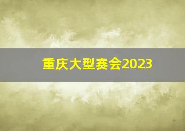 重庆大型赛会2023