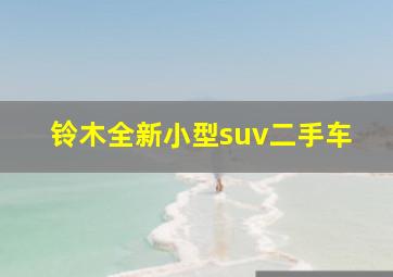 铃木全新小型suv二手车