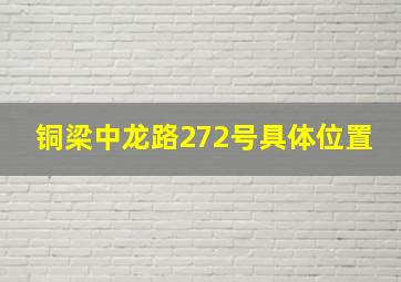 铜梁中龙路272号具体位置