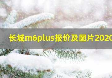 长城m6plus报价及图片2020款