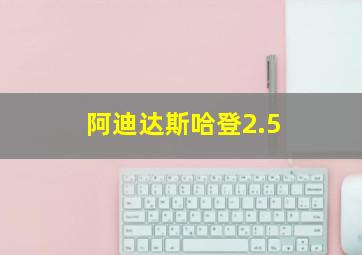 阿迪达斯哈登2.5