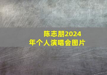 陈志朋2024年个人演唱会图片