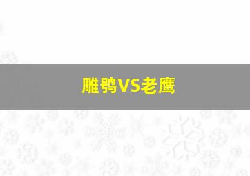 雕鸮VS老鹰