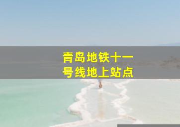 青岛地铁十一号线地上站点