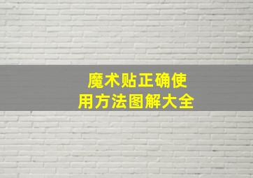 魔术贴正确使用方法图解大全