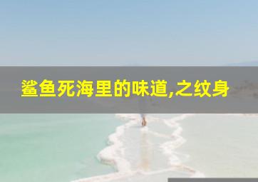 鲨鱼死海里的味道,之纹身